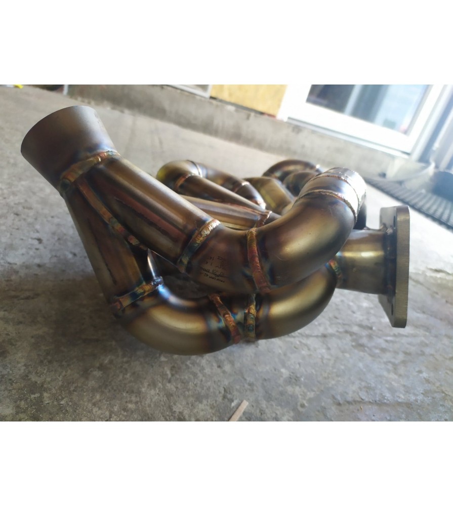 BMW E46 E36 M54 M52 M50 twinscroll kolektor wydechowy + single