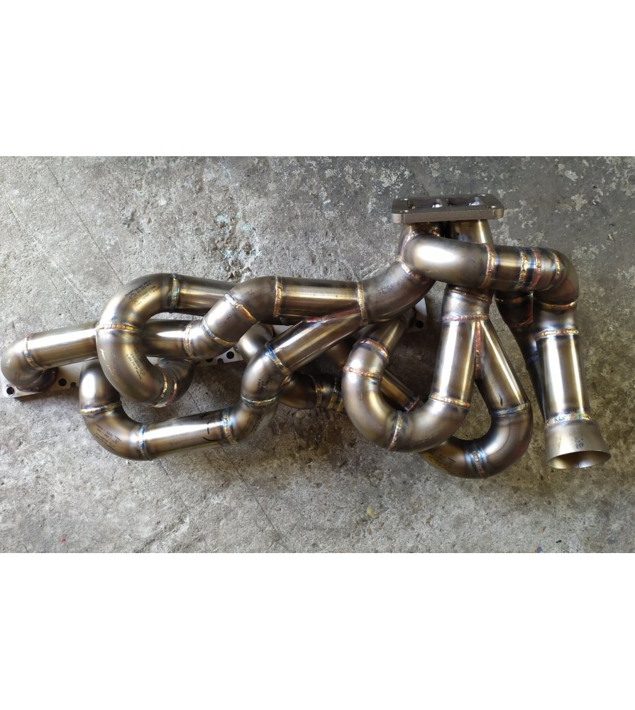 BMW E46 E36 M54 M52 M50 twinscroll kolektor wydechowy + single