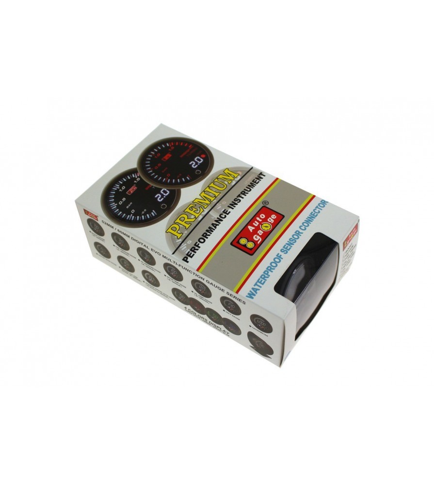 ZEGAR AUTO GAUGE EVO PEAK 60mm FUEL PRESSURE