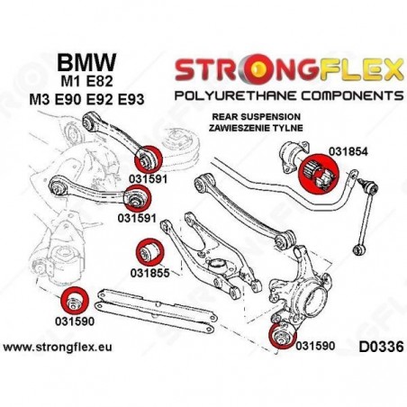 Zestaw Tylnego Zawieszenia Sport Bmw M E Bmw M E E E