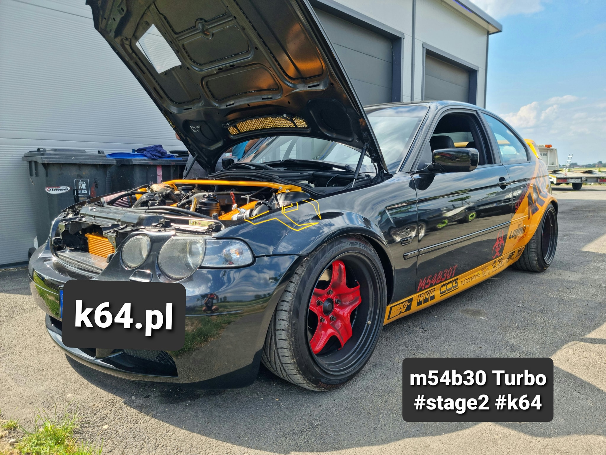 turbo kit bmw e46 m54 k64performance stage2